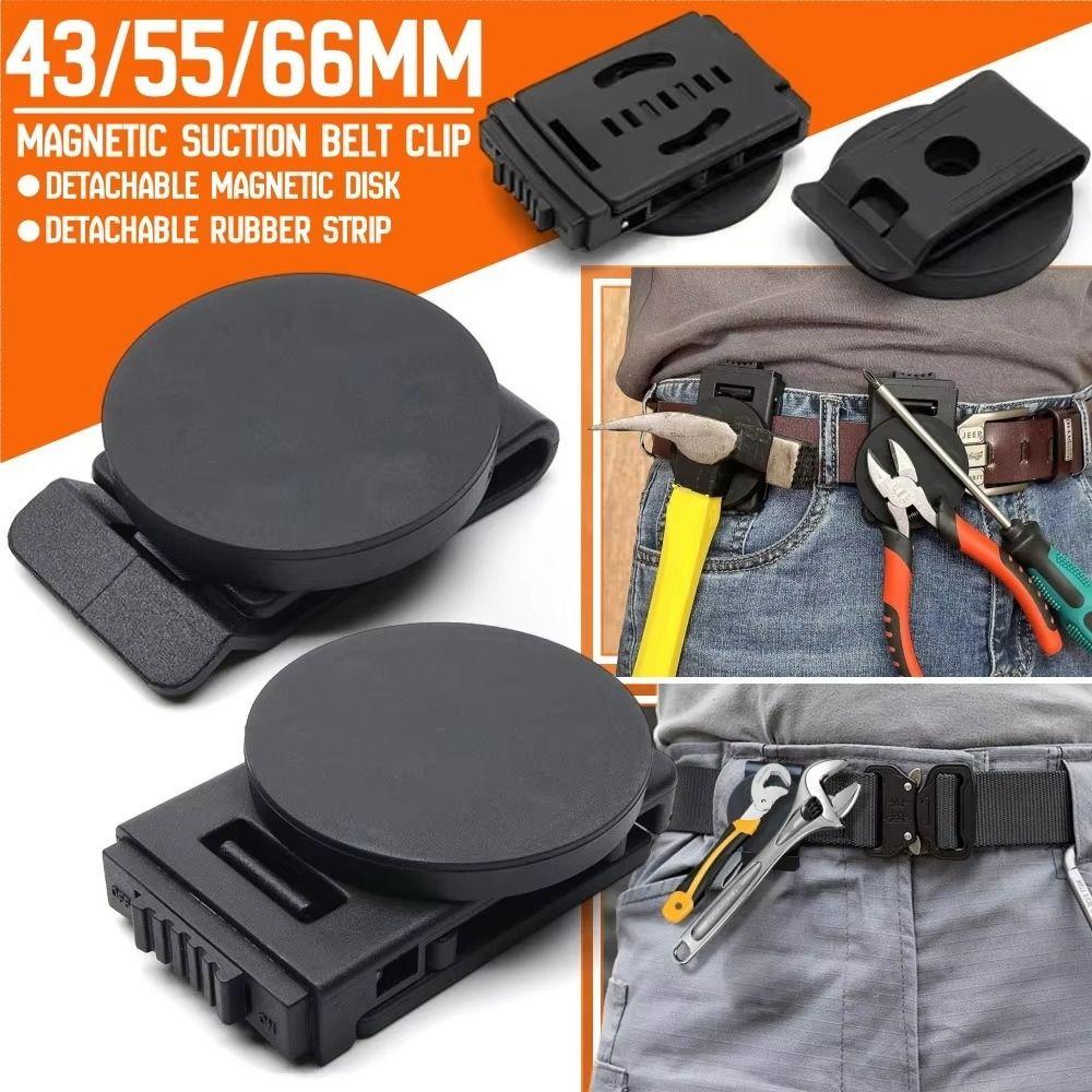Metal Tool Belt Clip Quick Access Adjustable Belt Buckle Convenient for Safe Storage
