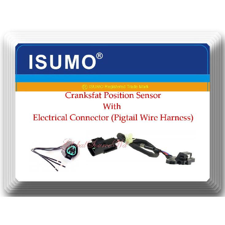 Crankshaft Position Sensor W/Pigtail Connector Fits: Mitsubishi Chrysler Dodge