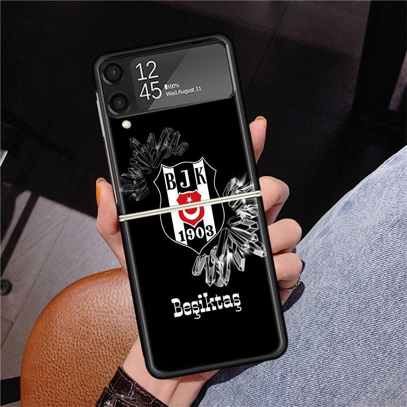 

B-Besiktas B-BJK Phone Case For Samsung Z Flip 7 6 5 4 3 Galaxy ZFlip7 ZFlip6 ZFlip5 ZFlip4 ZFlip3 5G Print Cover Samsung Z Flip 4
