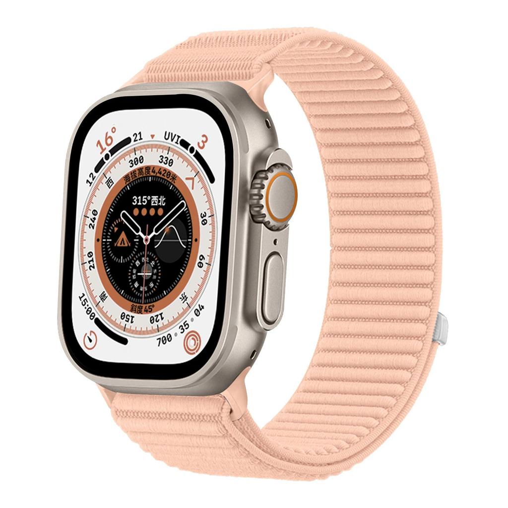 Nylon Sport Strap For Apple Watch Band 49mm Bracelet iWatch 40mm Series 11 10 9 8 7 6 5 4 SE 3 Ultra 3 46mm 45mm 44mm 41mm 42mm