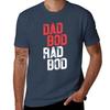 Dad Bod Rad Bod Funny Fitness Shirt Fathers Day Gift Tshirt Casual Loose Fit Short Sleeve Tshirt