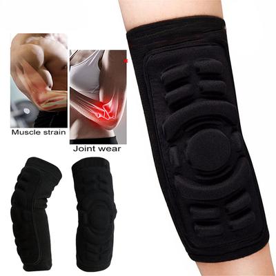 1 Paar atmungsaktive Sport-Armschoner Ellbogenschoner Protektor Elastische Ellbogenschoner für Fußball Basketball Snowboarden Schlittschuhlaufen Radfahren
