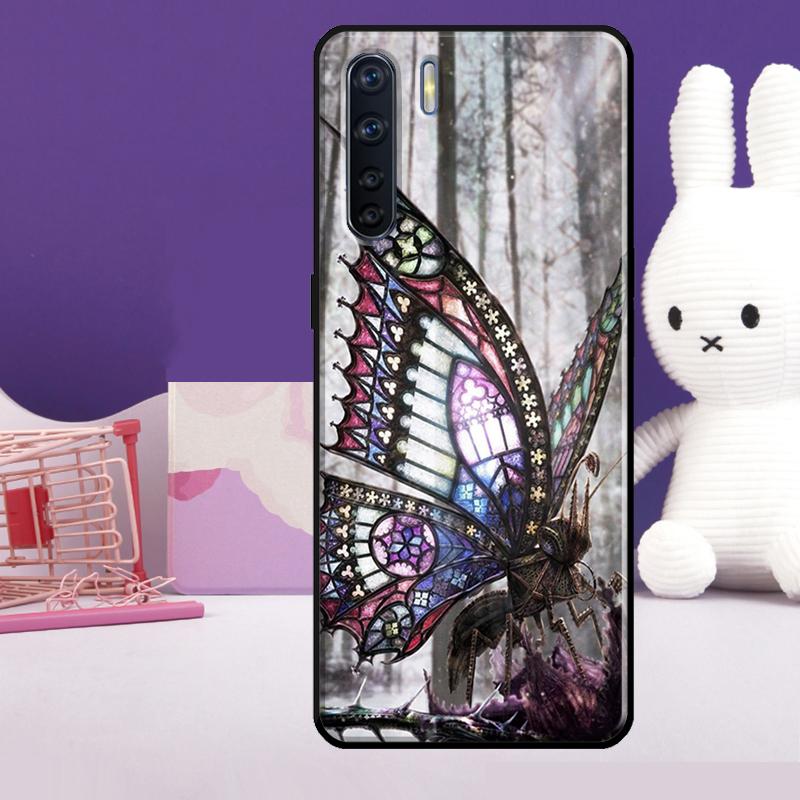 Colorful Butterfly Case For Oppo A18 A38 A78 A98 A58 A60 A80 A40 A96 A76 A16 A94 A74 A54 A15 A17 A57 A77 A5 Pro