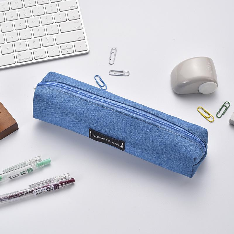 Große Leinwand-Federtasche für Schüler - Vielseitiges Design für Jungen und Mädchen