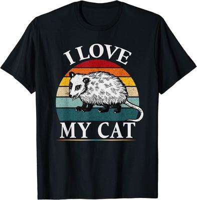 I Love My Cat Fuuny Possums Great Tee Unisex T-shirt