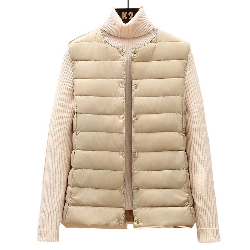 Damen Leichte Gesteppte Daunenweste