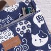 Insulated Cat Lunch Bag Canvas Large Capacity Lunch Bag Durable Picnic Lunch Bags  Daily Lunch