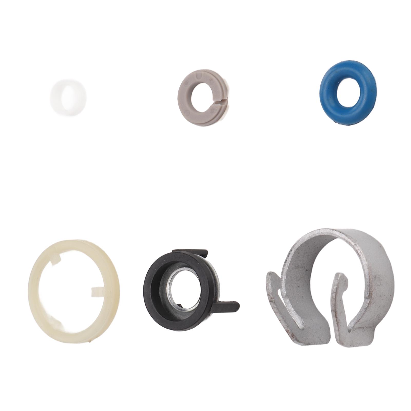 06H998907B 4 Sets Fuel Injectors  Repair O Ring Kit Rubber Metal 06H998907B Replacement for A3 A4 A5 S5 S4 Q5 Q3