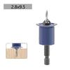 Countersink Drill Bits With Depth Stop Hex Shank Hole Opener Woodworking Carbon Steel Limit Drilling Tool Chamfering