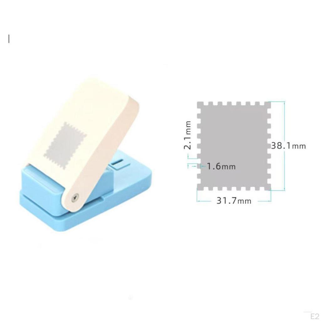 Children's Stamp Paper Punch, Precision Cutter for Birthday And Holiday Gifts, Ideal