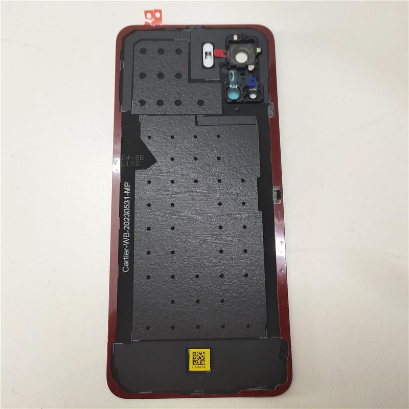 Per Huawei Honor 90 Lite CRT-NX1 Cover Posteriore Batteria Pannello Vetro Posteriore Alloggiamento Con Adesivo + Sostituzione Lente Fotocamera