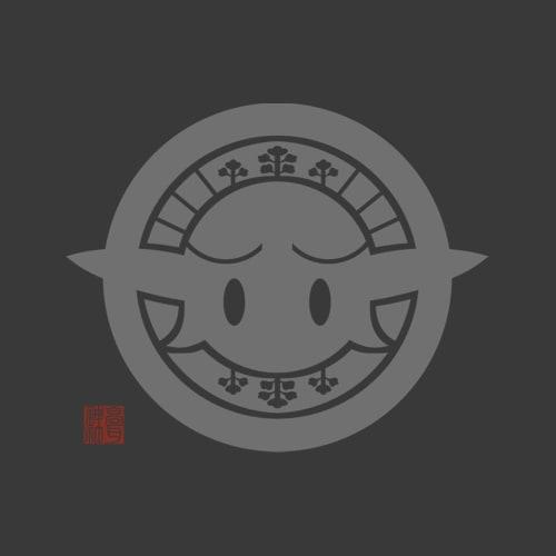 [Official] 2D COSPA TV Anime "Edomae Elf" Takamimi Shrine Crest T-Shirt SUMI XL Size