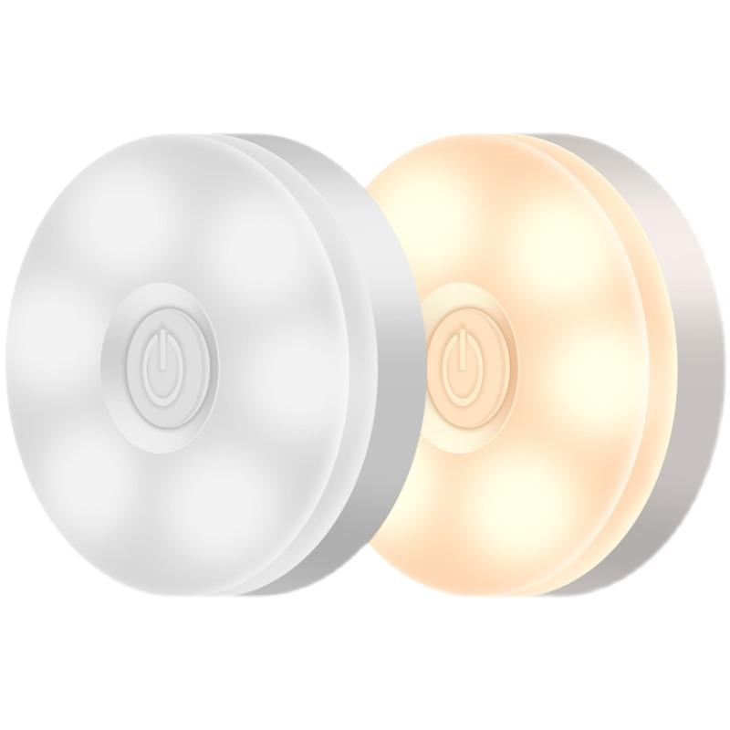 Smart LED Motion Sensor Magnetic Night Light for Bedroom, Hallway & Nursery - USB Rechargeable