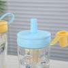 Portable 700ml Straw Cup Drinkware Animal Cup With Lid Straw Large Capacity Coffee Cup for Juice Milk