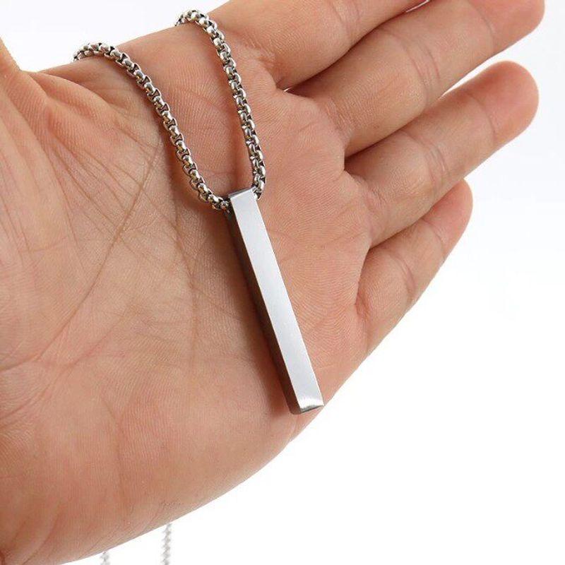 Fashion Simple Necklace Cold Wind Elegant Hip Hop Geometric Pendant Long Necklace