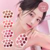 Official Daisyk Mood Painting Lip & Cheek Palette, 9-Color Palette/Lip Palette/Cheek Palette (#04 Rose Coloring, 6g)