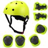 Kids 7 In 1 Helmet and Pads Set Adjustable Kids Knee Pads Elbow Pads Wrist Guards for Scooter Skateboard Roller Skating Cycling