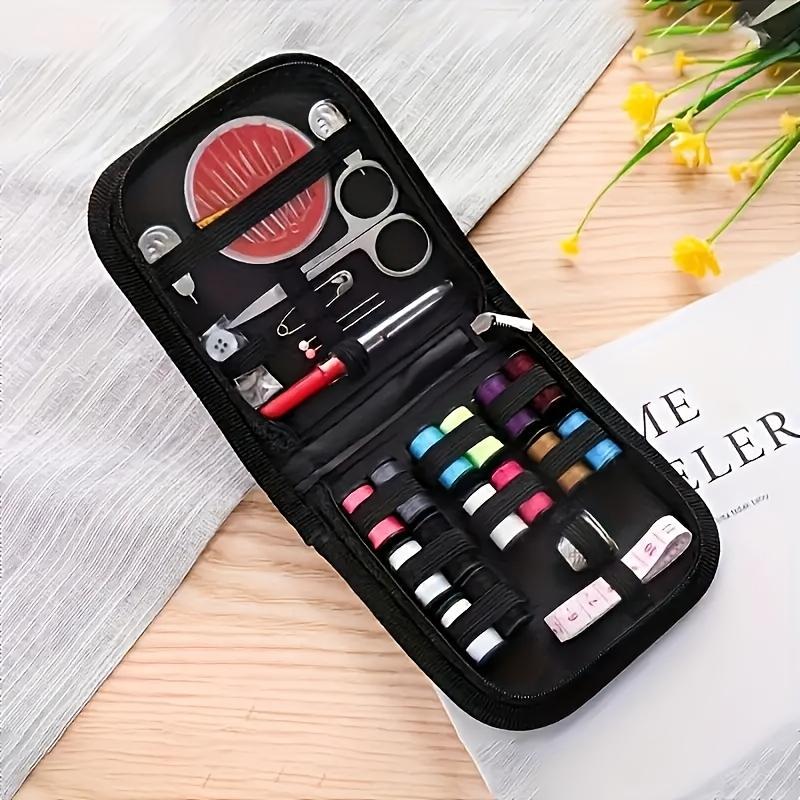 

Multi Functional Portable Sewing Tool Set - A Complete Sewing and Repair Tool Including Thread Needle Scissors Buttons and Accessories