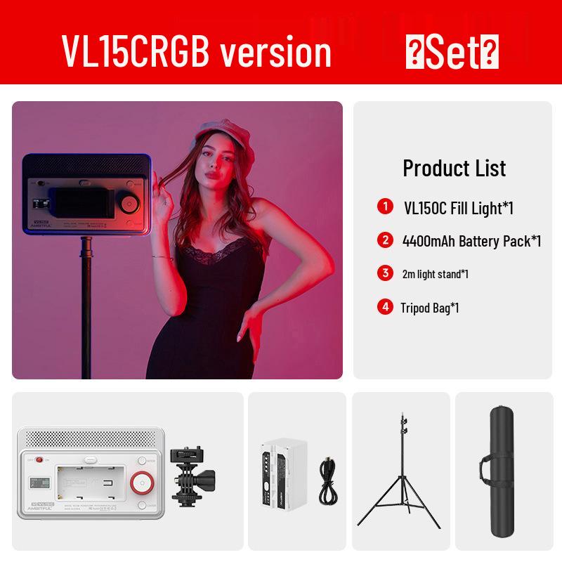 Ambitful VL15 Portable Photography Fill Light for Mobile Phones