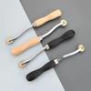 New 4Pcs Stainless Steel Leather Overstitch Wheel Space Paper Perforating Tool Tailor Stitch Marker Gear Roulette Patchwork Tool