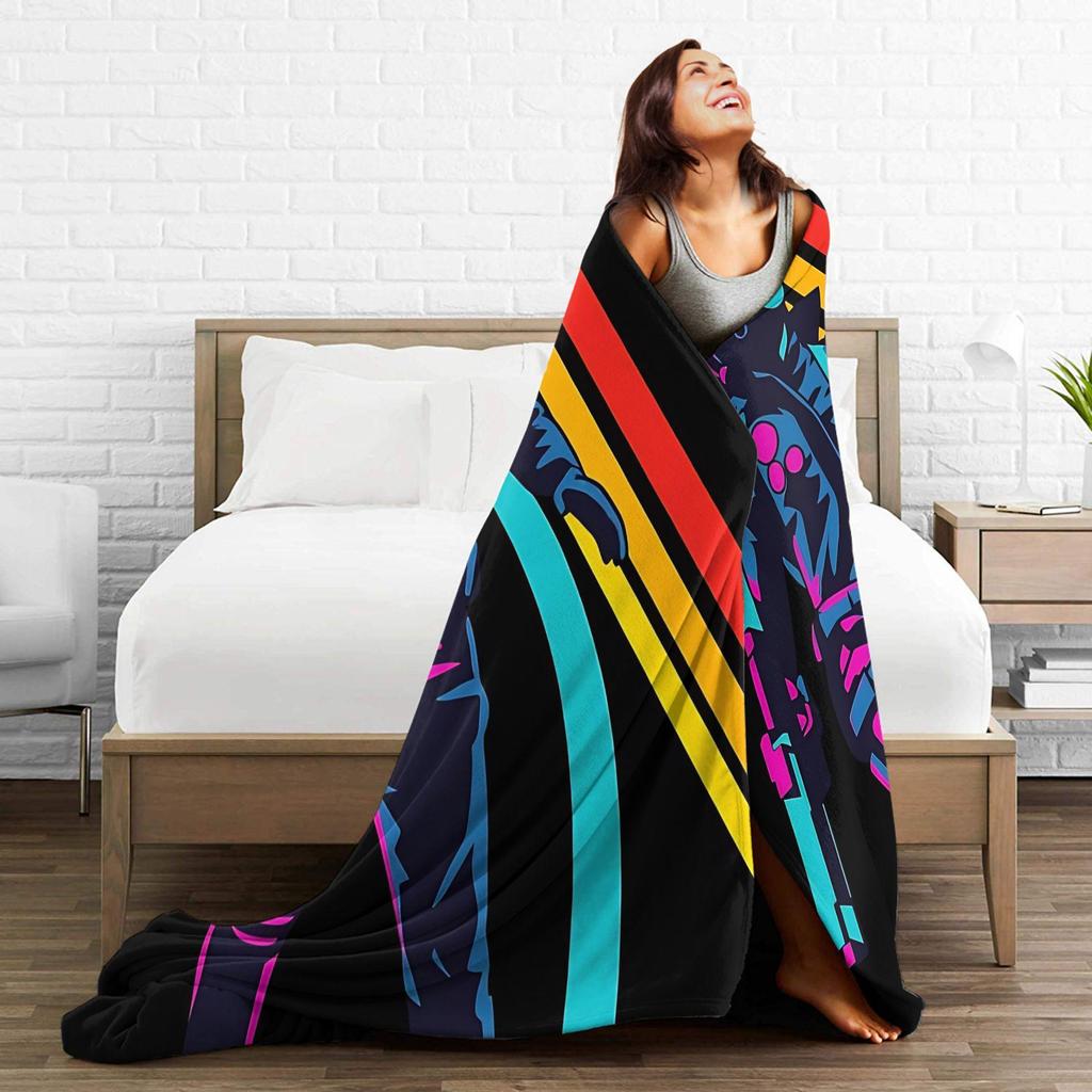 Arc Raiders Blanket Quality Warm Soft Throw Blanket Winter Students Home Decor Street Trend Bedspread