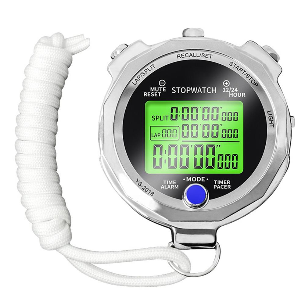 Cronografo cronometro digitale professionale in metallo timer per  l'allenamento sportivo Orologio portatile muto con retroilluminazione  acquista in modo economico — spedizione gratuita, recensioni reali con foto  — Joom