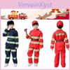 Conjunto de Fantasia de Bombeiro Infantil para Interpretação de Papéis no Jardim de Infância