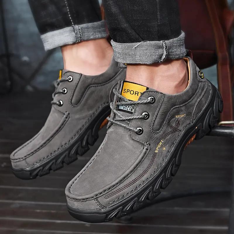 Men's Lace Up Outdoor Hiking Shoes Casual Shoes