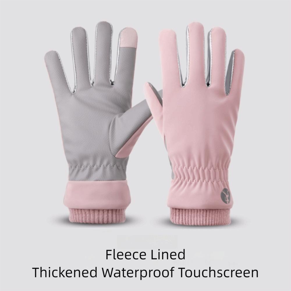 Waterproof Touch Screen Gloves Warm Cycling Mittens New Snowboard Gloves  Winter