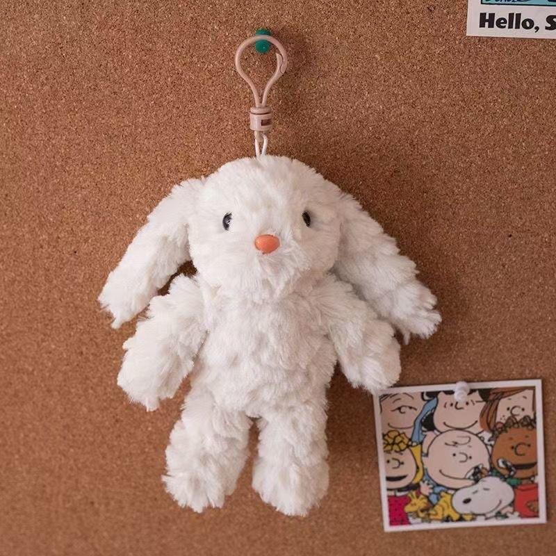 Adorable Plush Waste Land Bunny Rabbit Keychain Cute Soft Toy Bag Charm Gift
