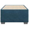 Bed Frame Blue 100x200 Cm Velvet