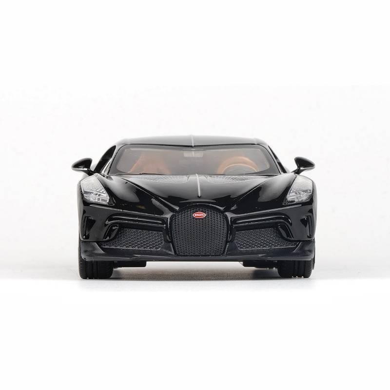 Simulation Alloy Bugatti Dark God Model Toy With Sound And Light Functions