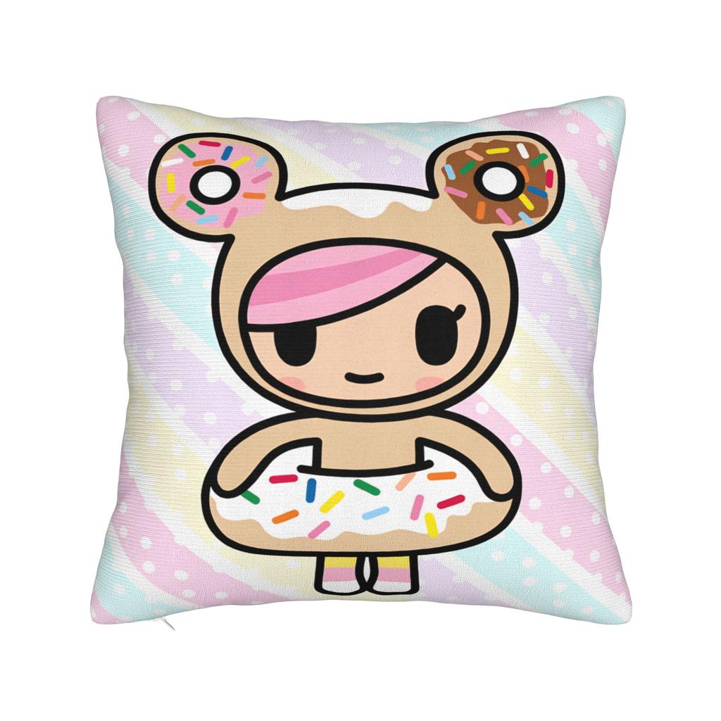 Pillow Cover Japan T-TokidokiSED Vintage Pillow Case For Couch Sofa Bedroom Pillowcases