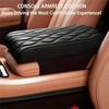 Car armrest box cushion armrest center arm height pad storage box car armrest box protective cover all year round universal