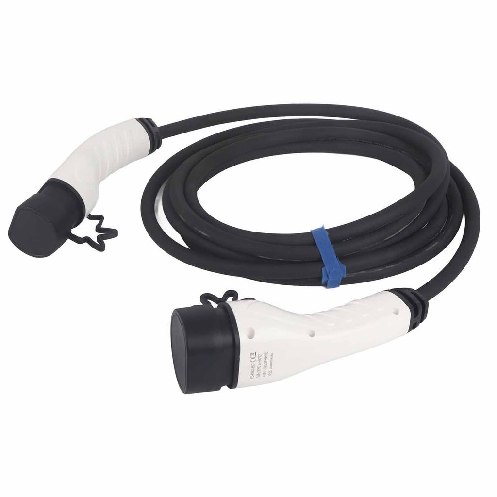 EV Charging Cable 415V Type 2 To Type 2 5 Meters Electric Car Charging Plug 3 Phase IEC 62196‑2 Replacement for Tesla