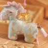 Brocade Zodiac Horse Sachet Embroidery Refillable Bag Horse Hanging Decoration Chinese Style Zipper Design Pony Car Pendant Gift