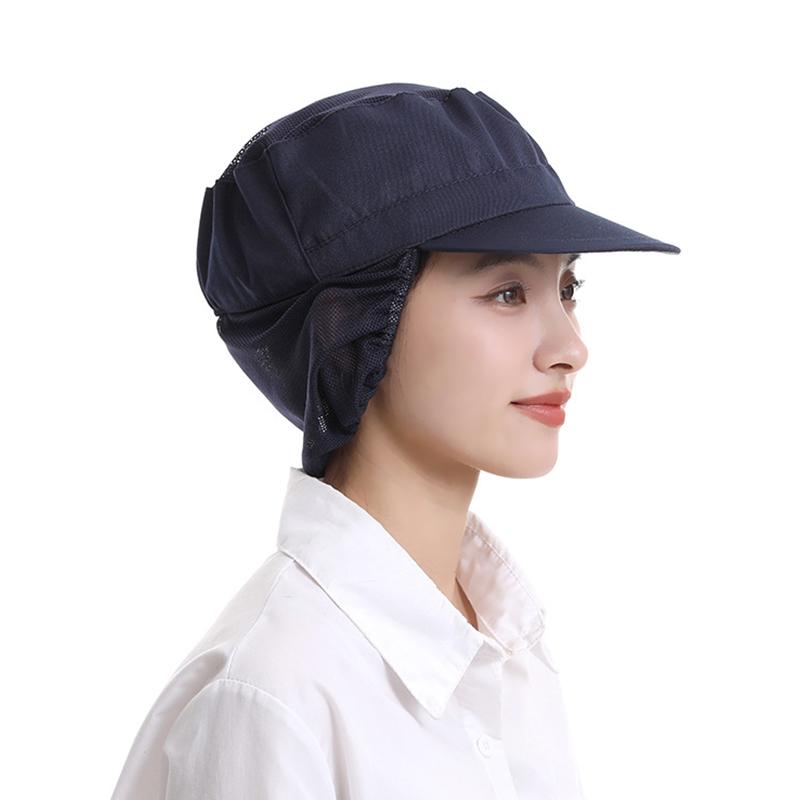 Chef Hat Dust-Proof Workshop Catering Hat Food Factory Work Hat Canteen Work Hat