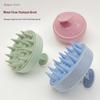 Wheat Straw Shampoo & Scalp Massage Brush Set for Hair Dyeing and Rinsing