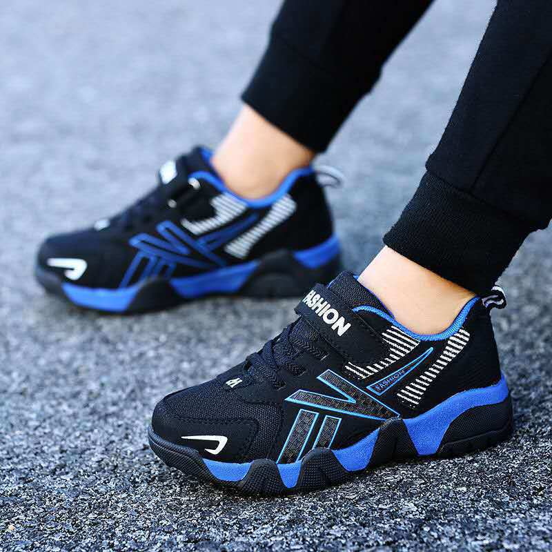 

Лидер продаж обувь для мальчиков 7-12 лет осень 2025 новая дышащая и легкая детская спортивная обувь на лезвийной подошве 40