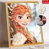 Disney Pearl Painting Frozen Anna DIY Pearl Painting Gem Art Pearl Dot Painting Picture Crafts Adult Beginner Gifts Home Decor