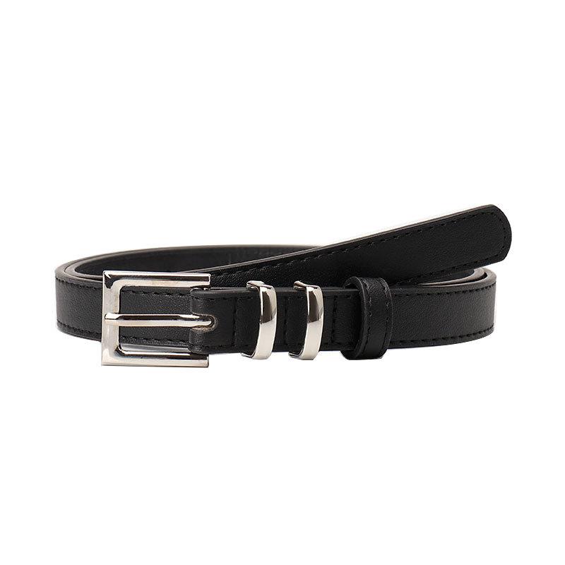 The New Fashion, Versatile and Simple Pin Buckle Belt Pairs Well with Slimming Jeans and A Casual Yet Sophisticated Women's Belt