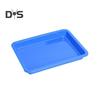 10Pcs Painting Plates Plastic Art Trays Stackable Non-Slip Design Widely Used Easy To Clean DIY Projects Colored Serving Trays