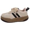 Beige Velvet Warm Low-top Thick-soled Heightening Fashionable Youth Versatile Hong Kong Style Casual Board Shoes