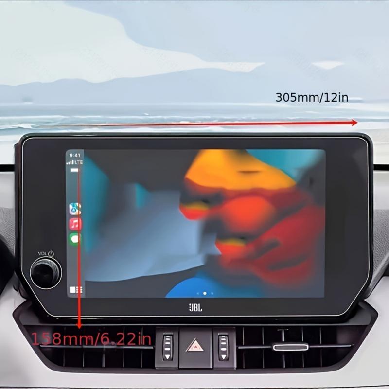 10.5 Inch Tempered Glass Screen Protector Film For Toyota RAV4 -2025 Navigation Touchscreen Film Auto Interior Accessories