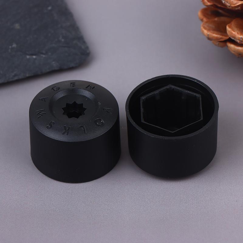 20Pcs Universal Car Wheel Hub Covers 17Mm Universal Wheel Lug Nut Cover Tire Nut Dust Cover Dust Proof Protector Car Accessories