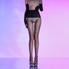 Sexy Women Seamless Elastic High Waist Oil Glossy Shiny Sockings 3D Thin Sheer See Through Tights Maid Shaping Pantyhose