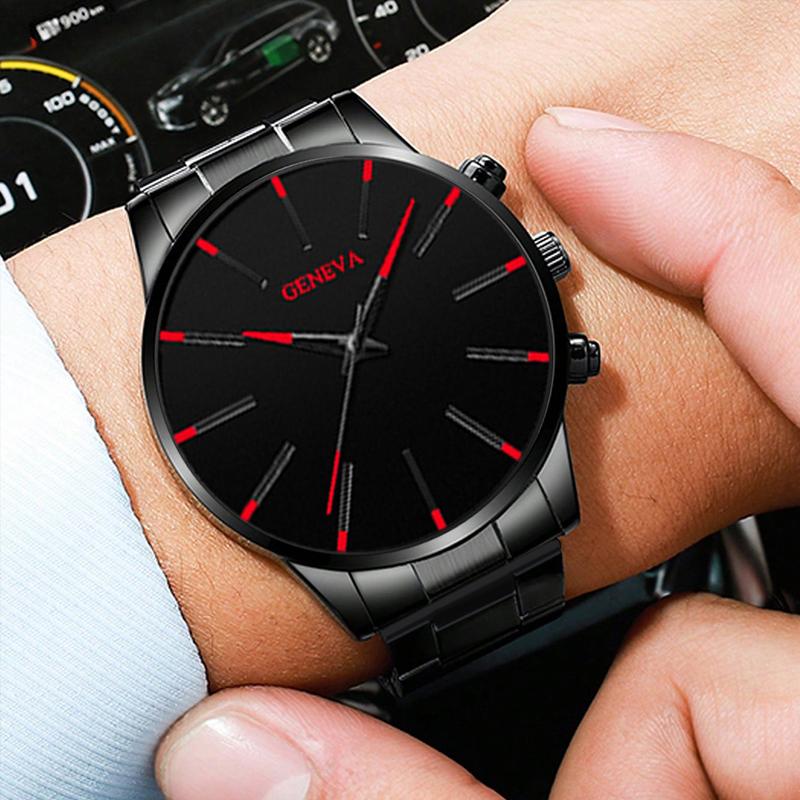 Stilvolle Herren-Quarzuhr, fähige Geschäftsherren-Uhr, Weihnachts-, Halloween-Geschenk