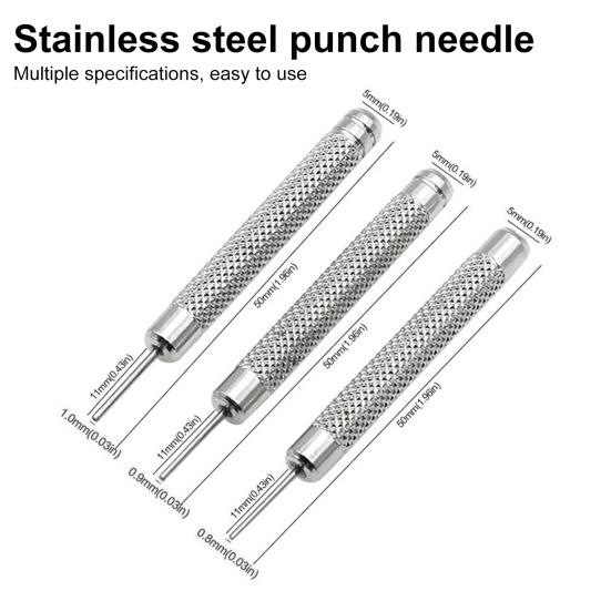 Watch Repair Tool Set Compact Design Portable Easy to Use Universal Bracelet Watch Chain Pin Remover Adjuster Tool Kit