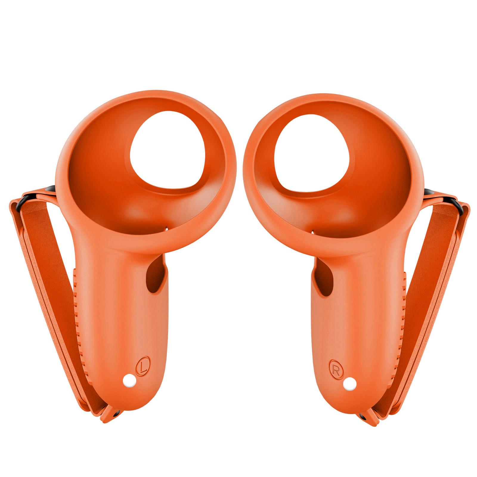 

Силиконовый защитный чехол для Quest3 VR Touches, ручка контроллера, игровые контроллеры, удобная ручка, аксессуары VR оранжевый