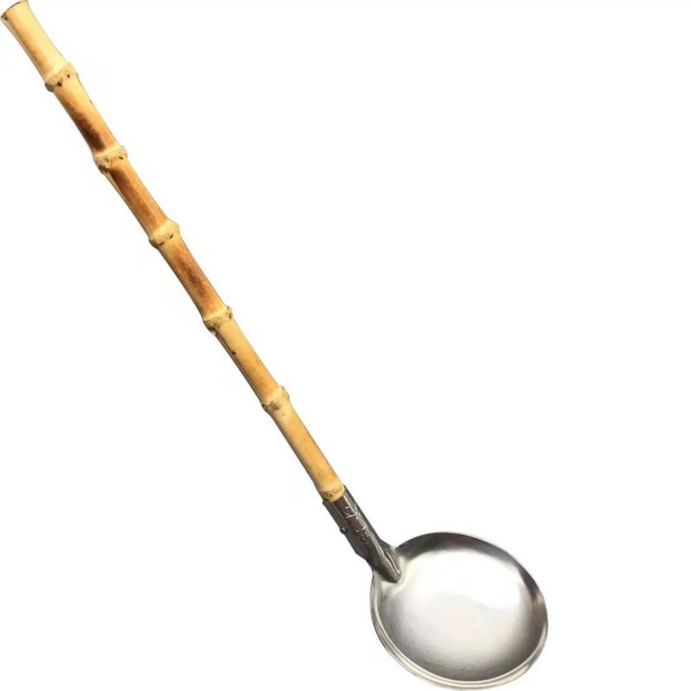 Long Handle Noodle Spoon Japanese-style Tablespoon Kitchen Utensil Soup Scoop  Dumpling